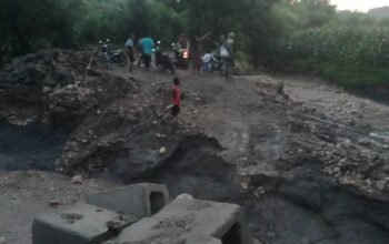 Jalan Darurat Batu Bangka – Prajak Kembali Diterjang Banjir