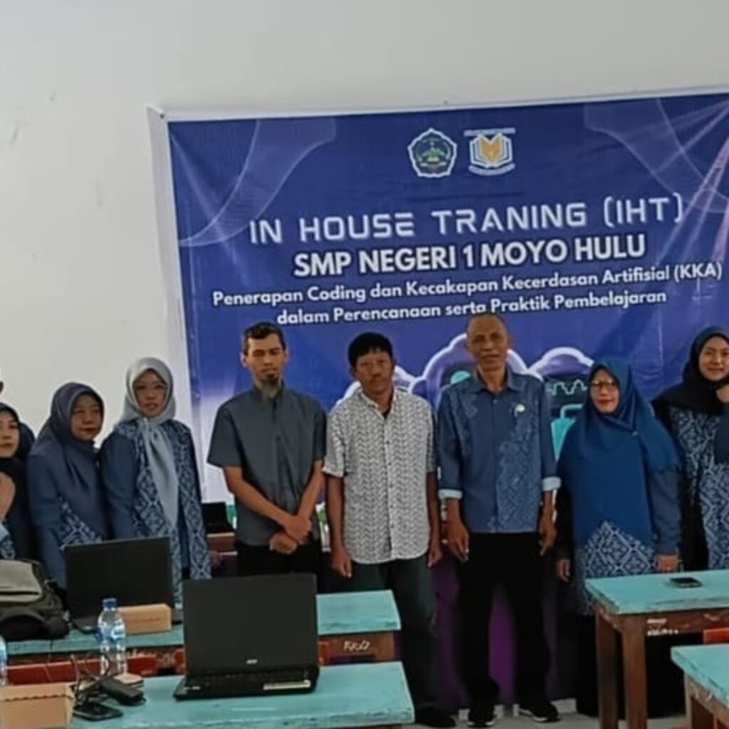SMPN 1 Moyo Hulu Akselerasi Transformasi Digital Melalui IHT Coding dan AI