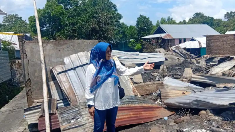 Kebakaran Hebat Hanguskan 31 Rumah di Kalimango, DPRD Sumbawa Soroti Akses Damkar