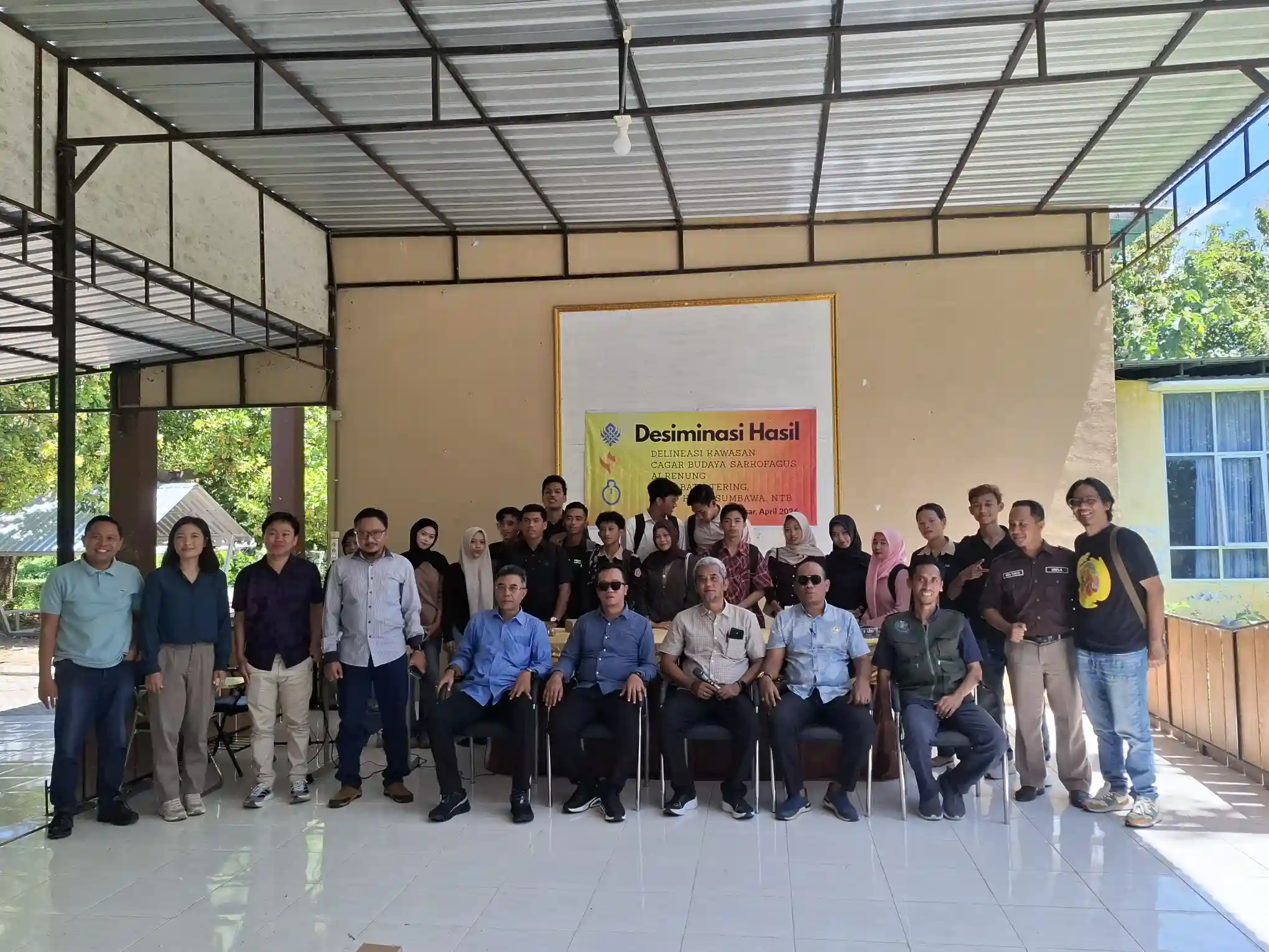 Desiminasi Hasil Penelitian Penentuan Delineasi Kawasan Cagar Budaya dan Pengembangan Pariwisata Situs Sarkofagus Ai Renung 