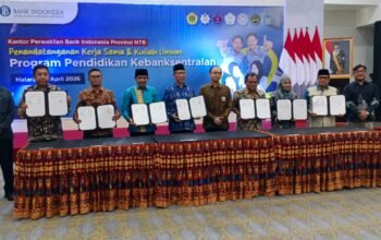 IMG 20260409 WA0015 - UNSA Perkuat Jejaring Nasional, Rektor Teken Kerja Sama Penambahan Kuota Beasiswa BI NTB