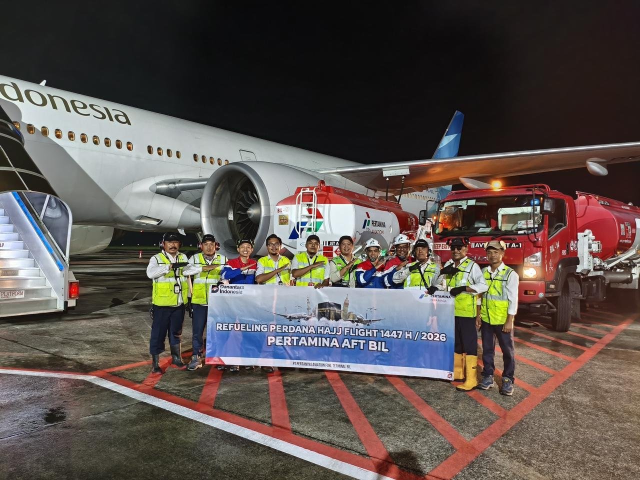 Pertamina Siagakan 2.795 Kilo Liter Avtur untuk Penerbangan Haji Embarkasi Lombok