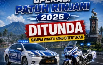 Operasi Patuh Rinjani 2026 Ditunda, Masyarakat Diminta Tetap Taati Aturan Berkendara