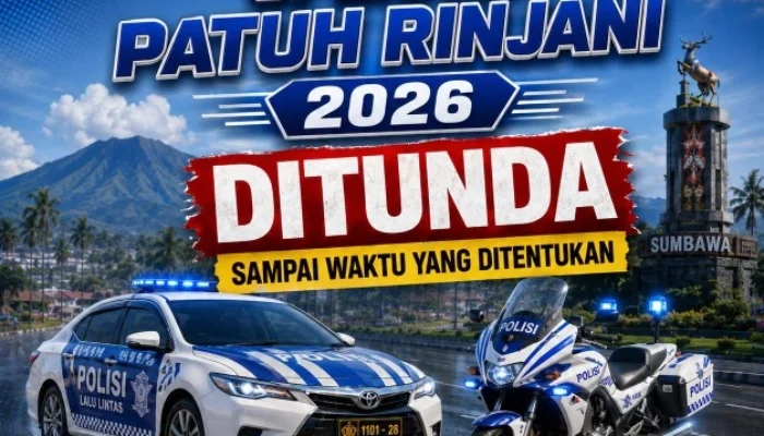 Operasi Patuh Rinjani 2026 Ditunda, Masyarakat Diminta Tetap Taati Aturan Berkendara