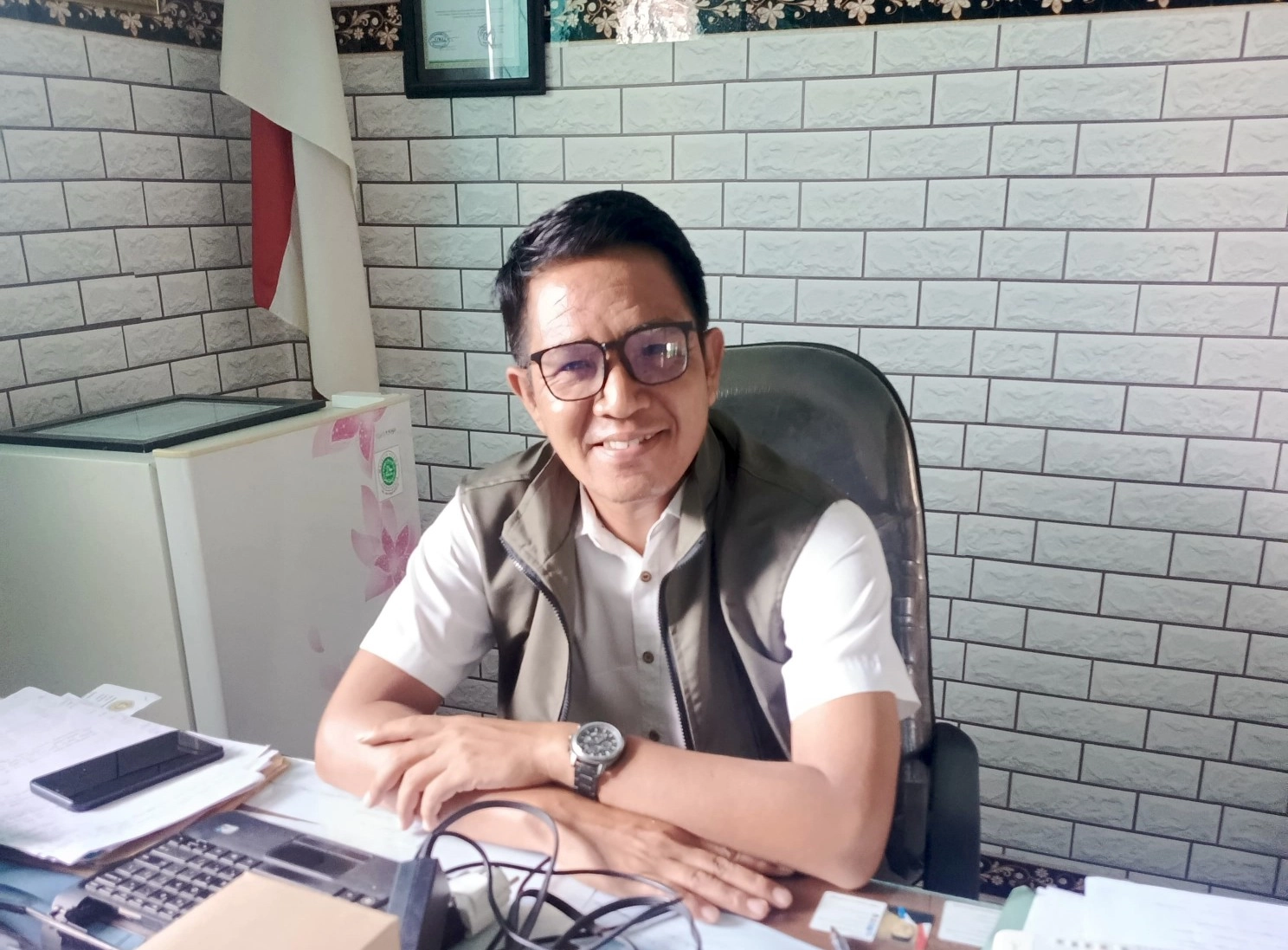 Heri Kusnayadi. MP, Dosen Fakultas Pertanian Universitas Samawa dan juga pelaku budidaya tanaman jagung