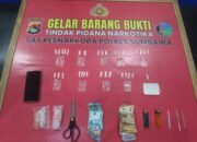 Miliki 32 Poket Sabu, Pria di Tarano Diringkus Polisi