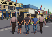 3 Terduga Pelaku Pencurian Toko Bangunan Sinar Alas Diringkus Polisi