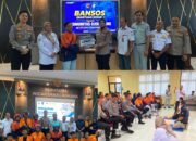 Tingkatkan Keselamatan Jalan, Satlantas Polres Sumbawa Gelar Forum LLAJ, Pelatihan PPGD, dan Bagikan Bansos