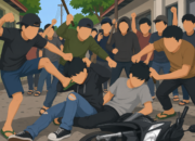 Diduga Curi Motor, Dua Remaja Diamuk Massa