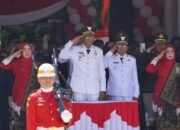 Khidmat dan Megah, Bupati Sumbawa Pimpin Upacara Peringatan Detik-Detik Proklamasi HUT Ke-81 RI