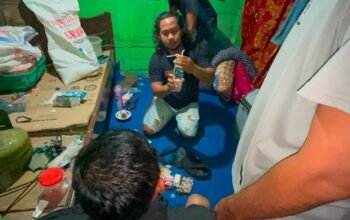 Polisi Amankan Terduga Pengedar Narkoba di Plampang 