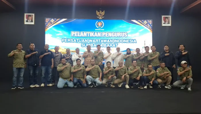 Pengurus PWI KSB Periode 2026–2029 Resmi Dilantik