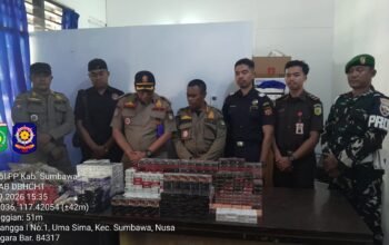Gempur Rokok Ilegal, Tim Gabungan Sita 11 Ribu Batang Rokok Polos di Utan dan Alas