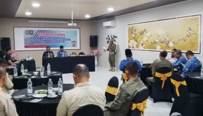 Tingkatkan Kapasitas Satgas DBHCHT, Satpol PP Sumbawa Bimtek dan Perkuat Sinergi Pengawasan Rokok Ilegal