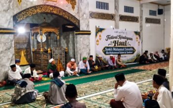 LAKPESDAM PCNU Sumbawa Sukses Gelar Haul Syeikh Zainuddin As-Sumbawi di Desa Tepal