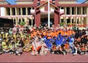 Kunjungan Edukasi ke Polres Sumbawa, Siswa SDIT SC Diberi Pemahaman Lalu Lintas