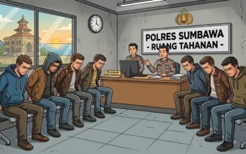 7 Terduga Pelaku Pengeroyokan di SPBU Kebayan Diamankan Polisi
