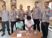 Polsek Moyo Hilir Amankan 2 Terduga Pelaku Narkoba