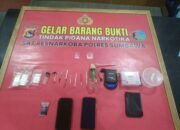 Polisi Amankan Dua Terduga Pengedar Narkoba di Labuhan Badas
