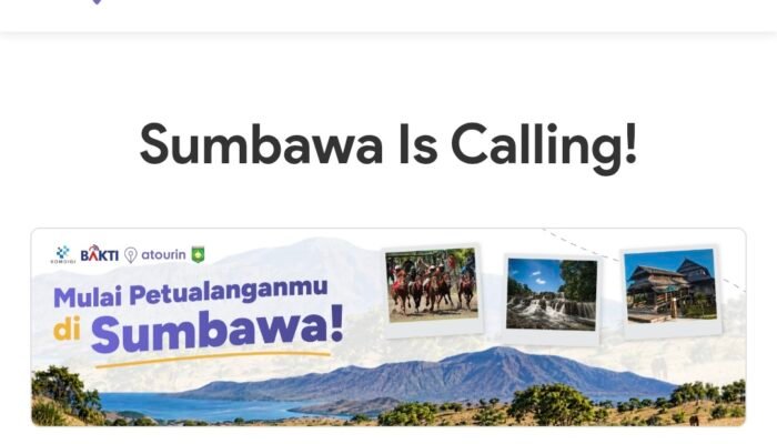 PAKET WISATA SUMBAWA KINI BISA DIPESAN ONLINE