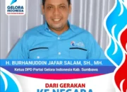 HUT ke-7, Gelora Sumbawa Tegaskan Komitmen Kawal Pembangunan Daerah